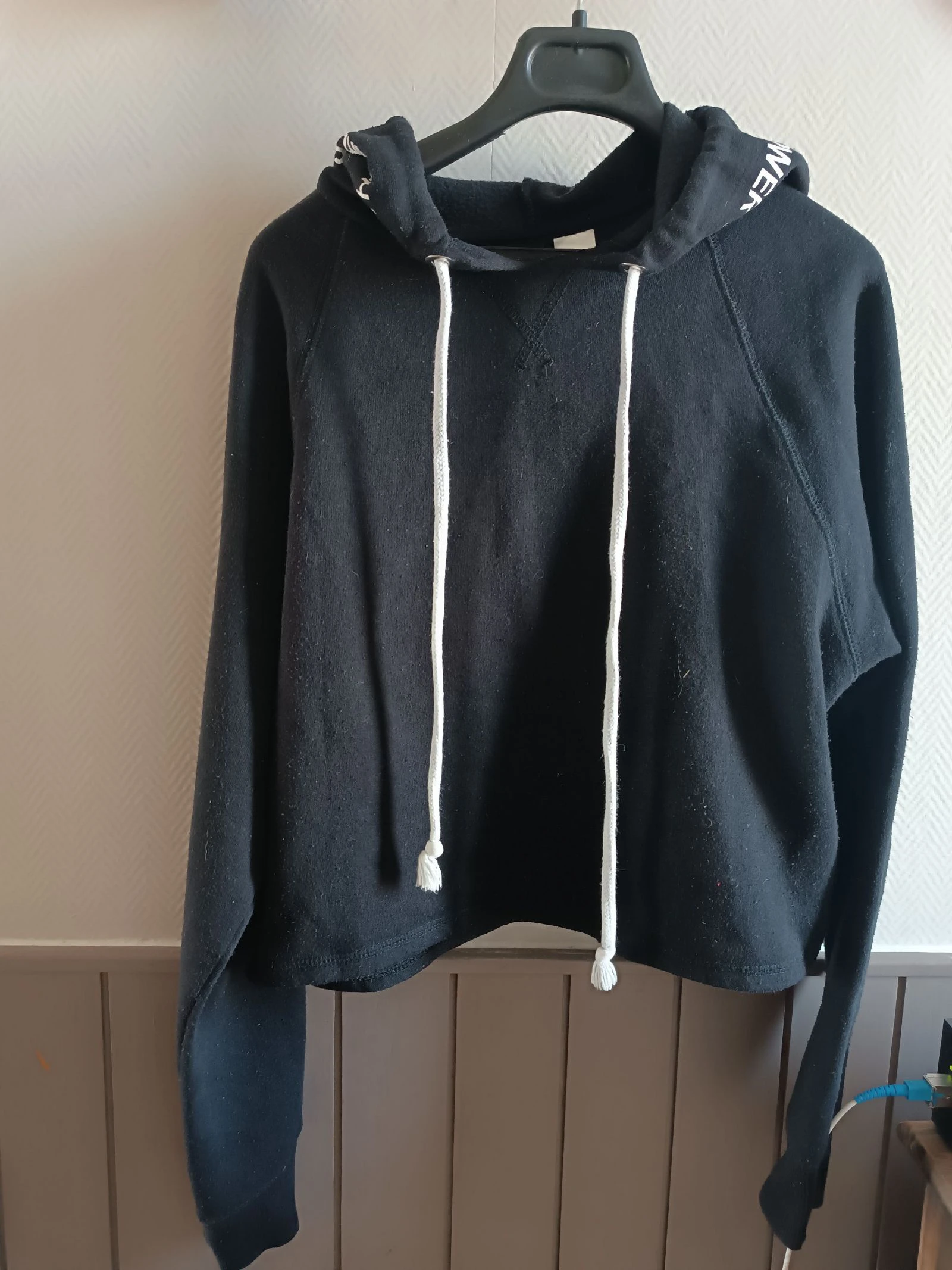 Crop top hoodie - size XS – photo 3